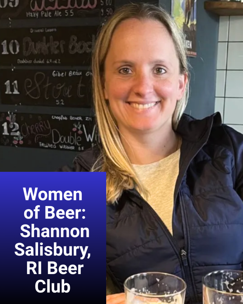 women of beer yankee brew news shannon salisbury rhode island beer club
